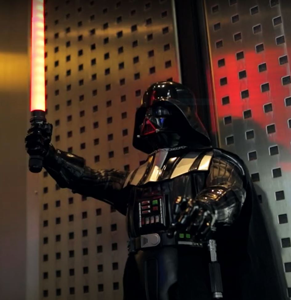 Star Wars Toilet Installation