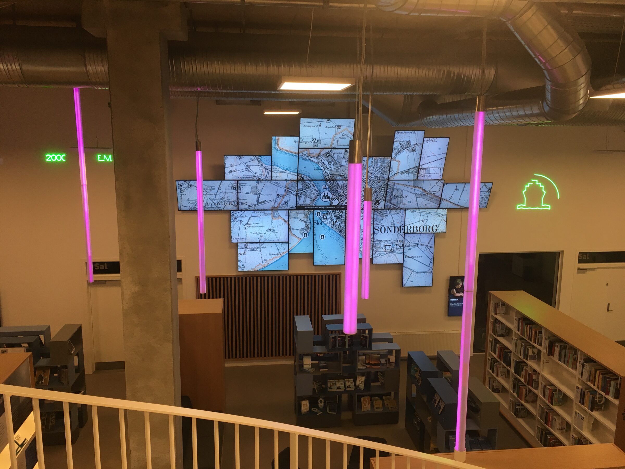 Installations and lighting – Sønderborg Multikulturhus